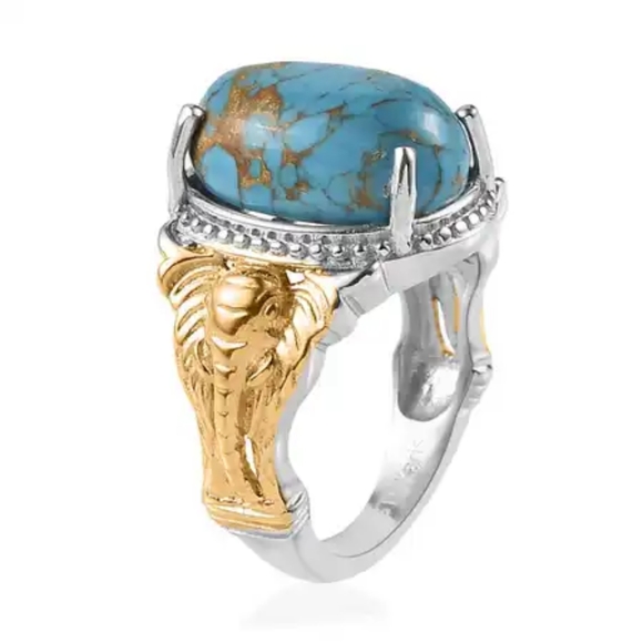 Mojave Blue Turquoise Ring - Picture 2 of 6
